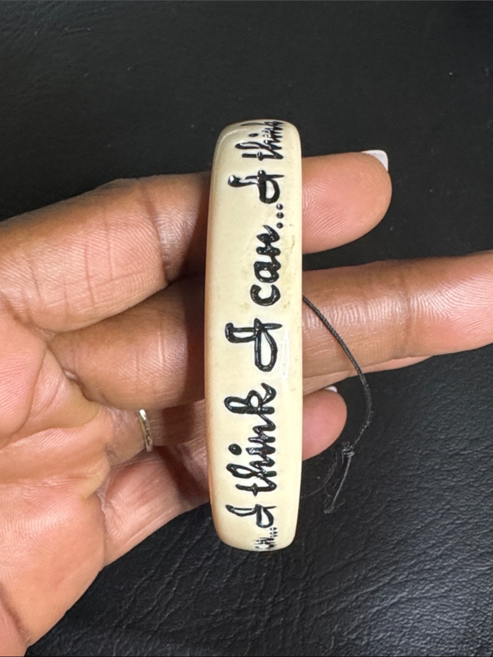 JKC Studio “I think I can..” Bangle - Picture 5 of 12